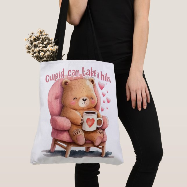Valentine's Day Tote Bag (Close Up)