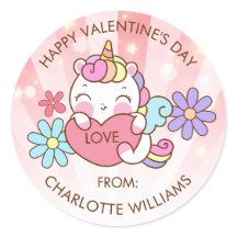 Valentine's Day Trendy Gift Cute Unicorn