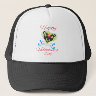 valentine's day trucker hat