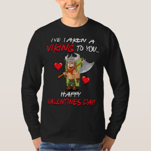 Valentines Day Viking Sweetheart Funny Woman S T-Shirt