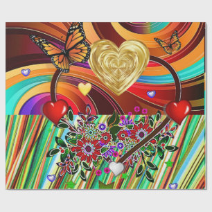 Valentine's Day Wrapping Paper