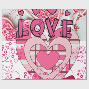 Valentine's Day Wrapping Paper