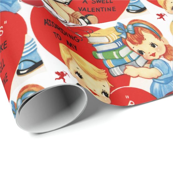 Custom printed 80gsm heart valentine's day gift wrapping paper Valentine Wrapping Paper, Gift Wrap & More | Zazzle CA