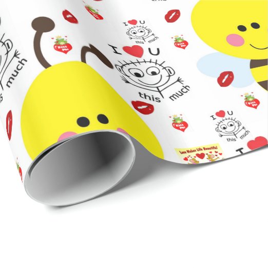 Valentine Wrapping Paper, Gift Wrap &amp; More | Zazzle CA