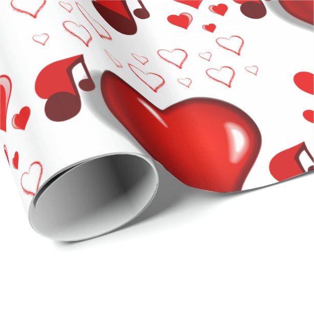 Printable valentine's day wrapping paper and tags Valentine Wrapping Paper, Gift Wrap & More | Zazzle CA