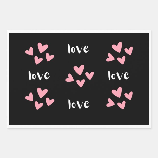 Valentines Day Wrapping Paper (Front)