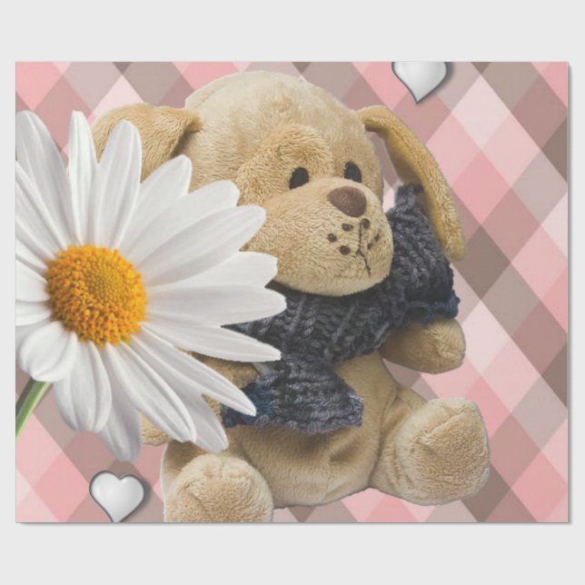 Valentine's Day Wrapping Paper (Flat)