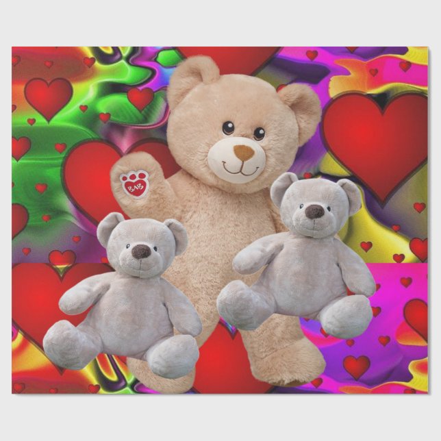 Valentine's Day Wrapping Paper (Flat)