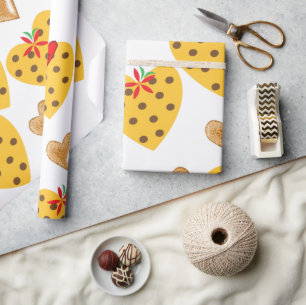 Valentine's Day Wrapping Paper Hearts