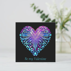 Valentine's Decorative Heart Design Card