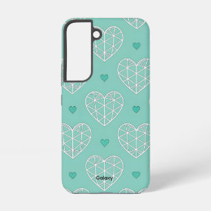 Valentine's Diamond Heart Galaxy S22 Case