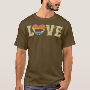 Valentines Distressed Vintage Guinea pig Lover Fun T-Shirt