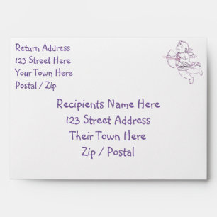 Valentine's Envelopes Personalized Cupid Envelopes