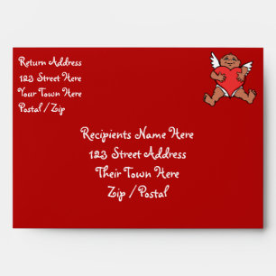 Valentine's Envelopes Personalized Cupid Envelopes