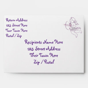 Valentine's Envelopes Personalized Cupid Envelopes