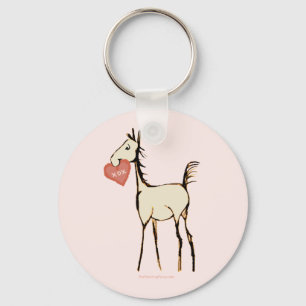 Valentines Foal Keychain