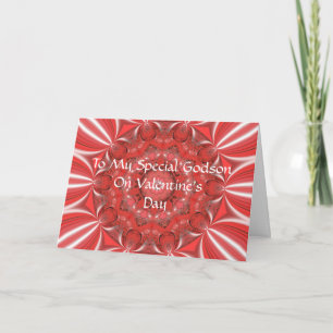 Valentine's For Godson Card