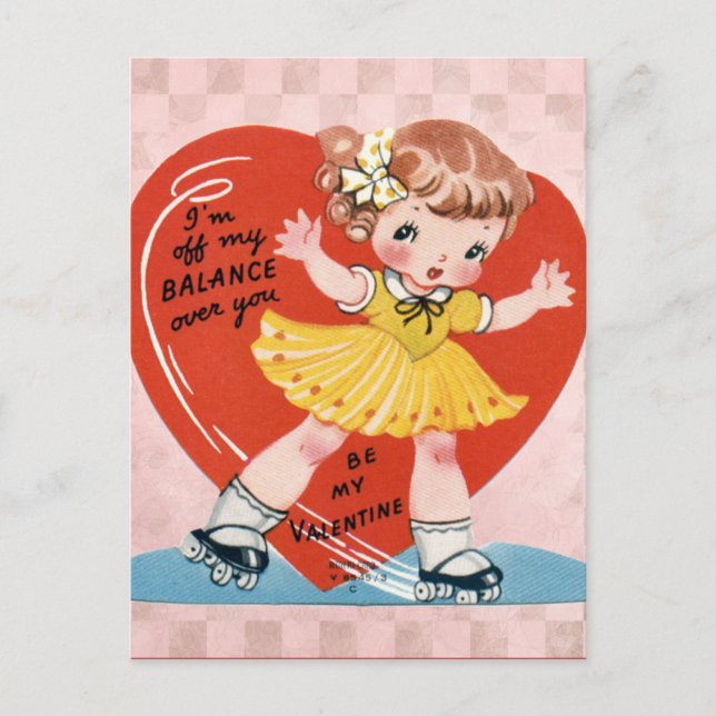 Valentine's for Kids Holiday Postcard (Front)