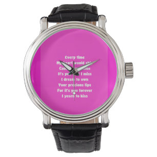 Valentines Forever your love Watch