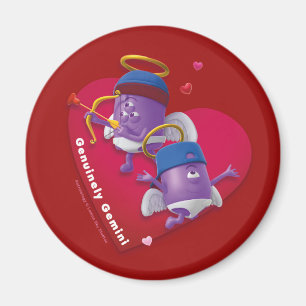 Valentine's Fridge Magnet for Gemini