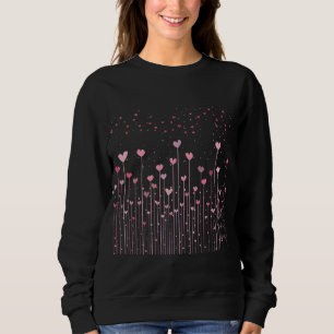 Valentine's Garden Gnome Plaid Gnome Pj Sweatshirt