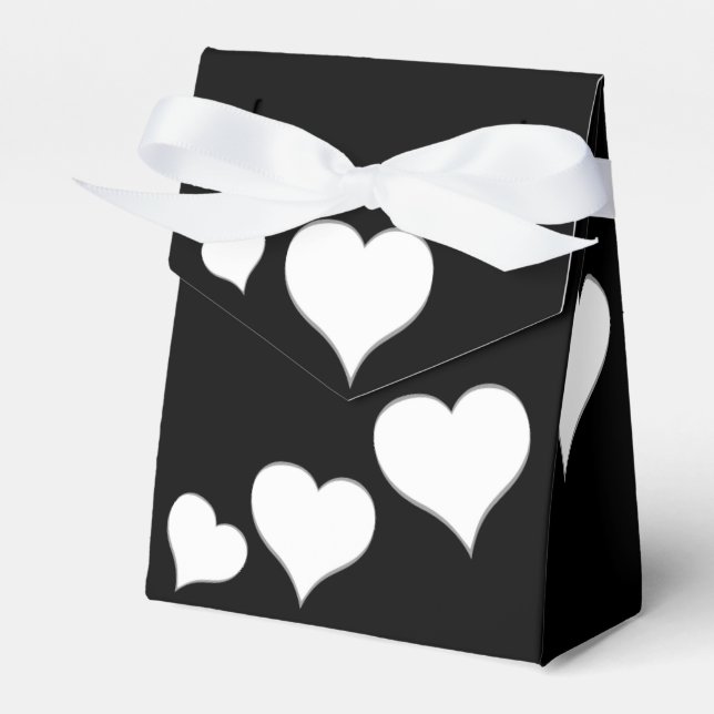 Valentine's Gift Bag Custom Love Bags Favor Box (Front Side)