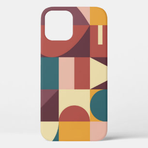 Valentine's heart design, abstract background. iPhone 12 case