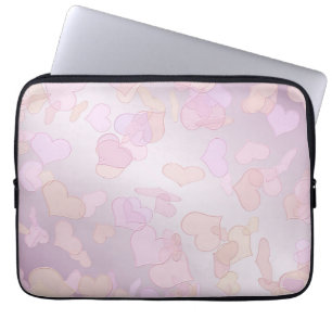 valentine's holiday texture laptop sleeve