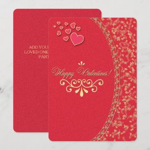 VALENTINES ~ Invitation Card