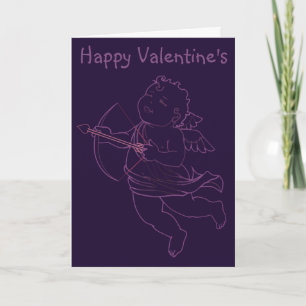 Valentine's Invitations Personalized Cupid Cards