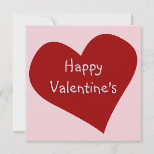 Valentine's Invitations Personalized Love Cards