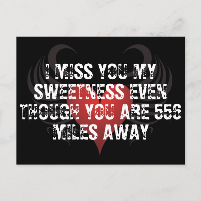 Valentines Jail Prison Long Distance Hearts Holiday Postcard (Front)