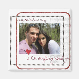 valentines jour photo magnets