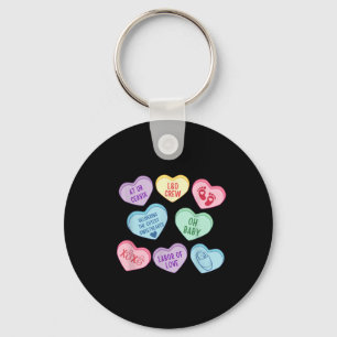 Valentines Labour And Delivery Nurse Heart Candy L Keychain
