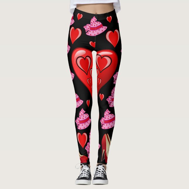 Valentine's Leggings Long (Front)