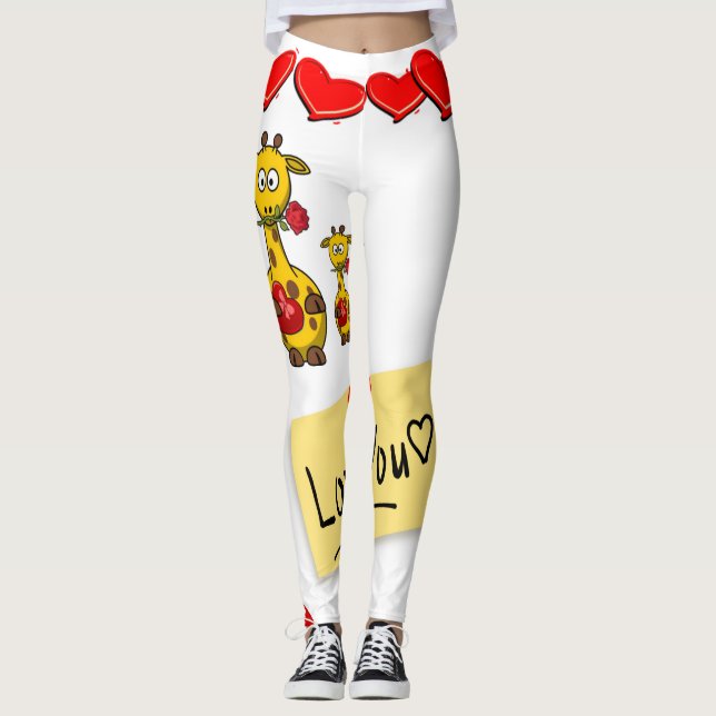 Valentine's Leggings Long (Front)
