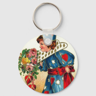 Valentine's Little Pierrot Keychain