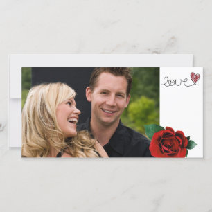 Valentines Love Photo Card