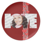 Valentine's Love Photo Plate