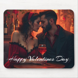 Valentine's Magic with Romantic Togetherness Mouse Pad
