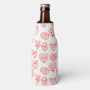 Valentine's Mazes  Bottle Cooler