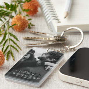 Valentine's Minimalist Holiday Keychain