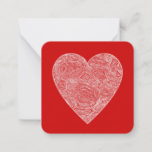 Valentines Note Card