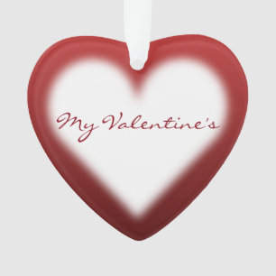 Valentine's Ornament Customized Love Ornaments