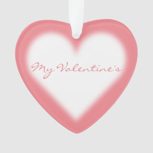 Valentine's Ornament Customized Love Ornaments