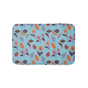 Valentine's Pattern Bath Mat