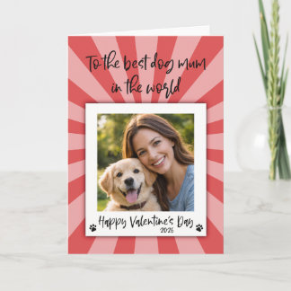 Valentines Photo Card - Card from the Dog