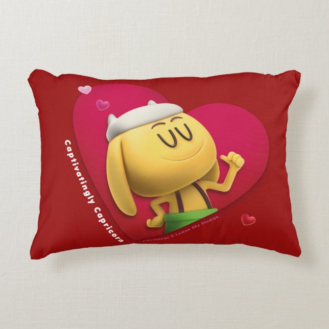 Valentine's Pillow for Capricorn (Front)