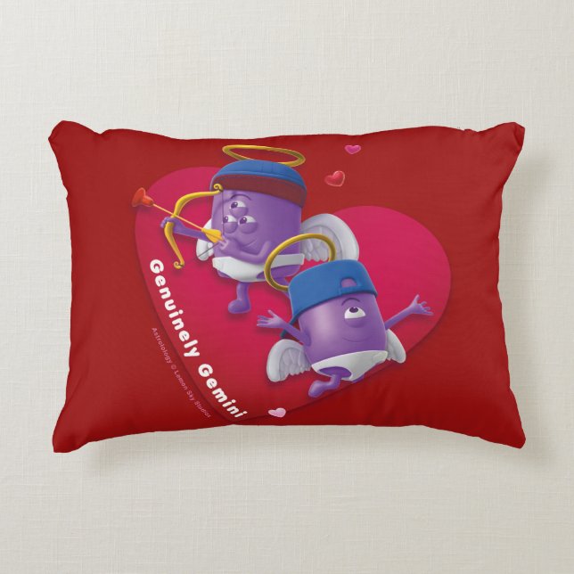 Valentine's Pillow for Gemini (Front)