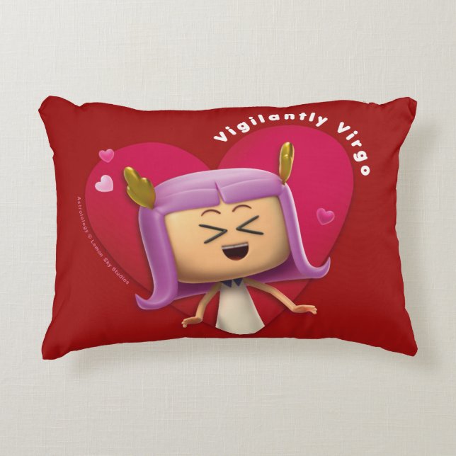 Valentine's Pillow for Virgo (Front)
